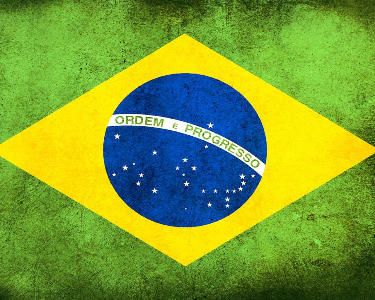 Флаг Бразилии обои