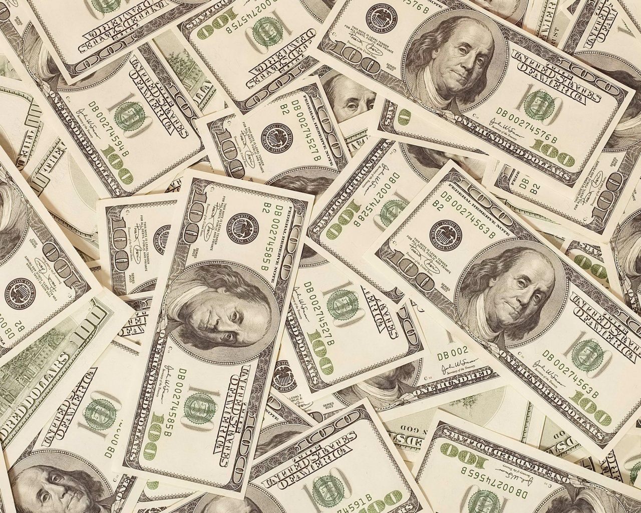 Доллары обои