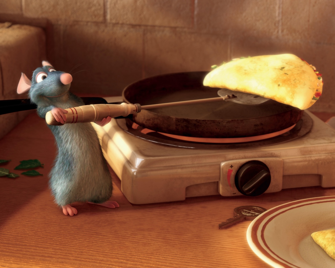 Рататуй у плиты обои