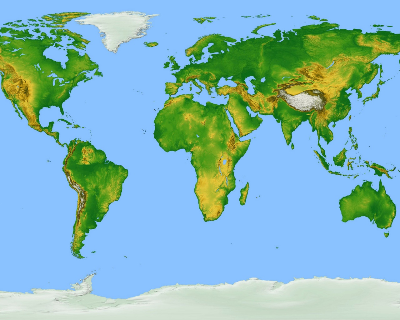 Карта мира обои