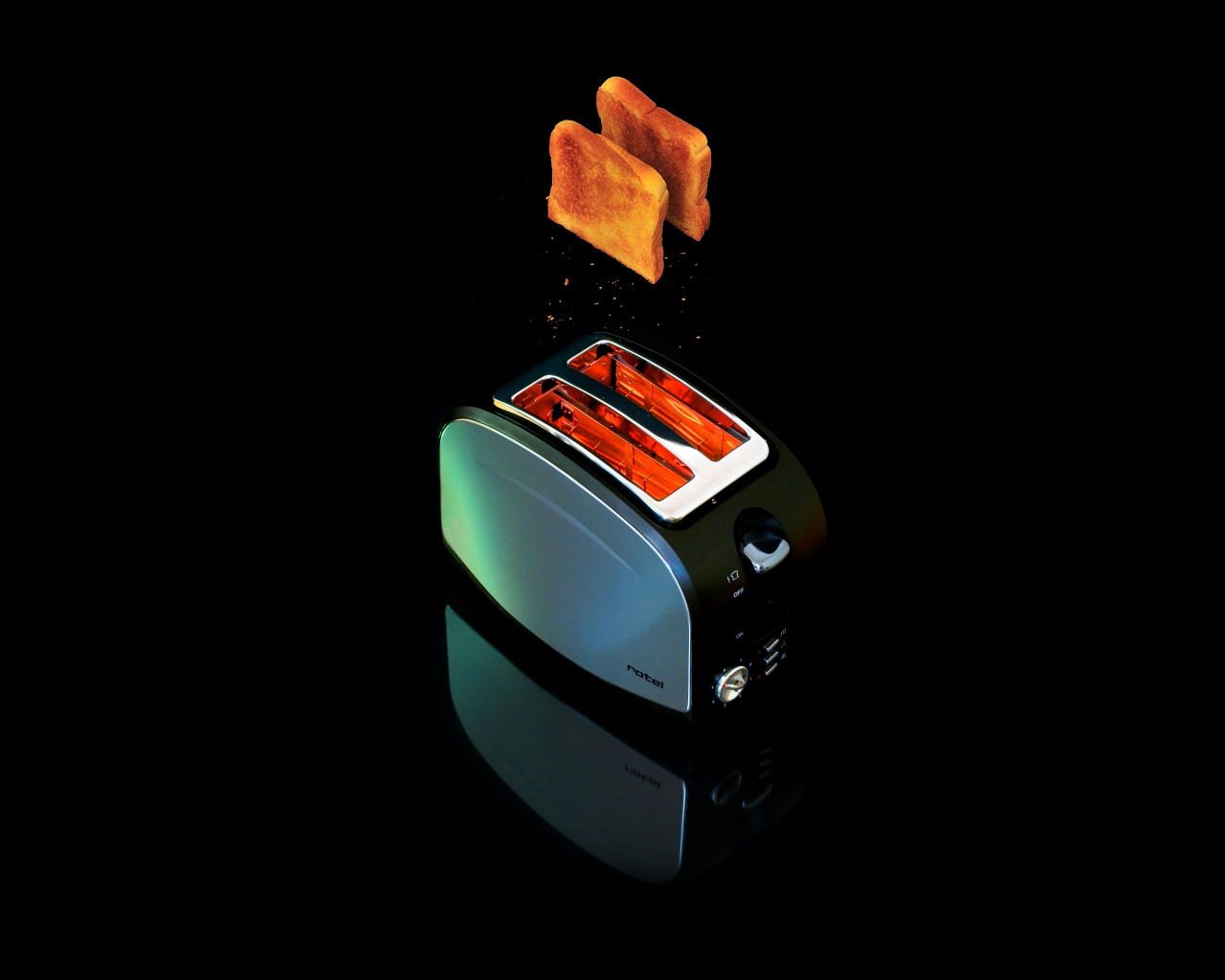 Выстрел из тостера обои