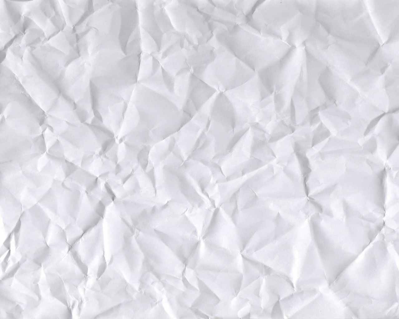 Мятый лист белой бумаги A4 обои