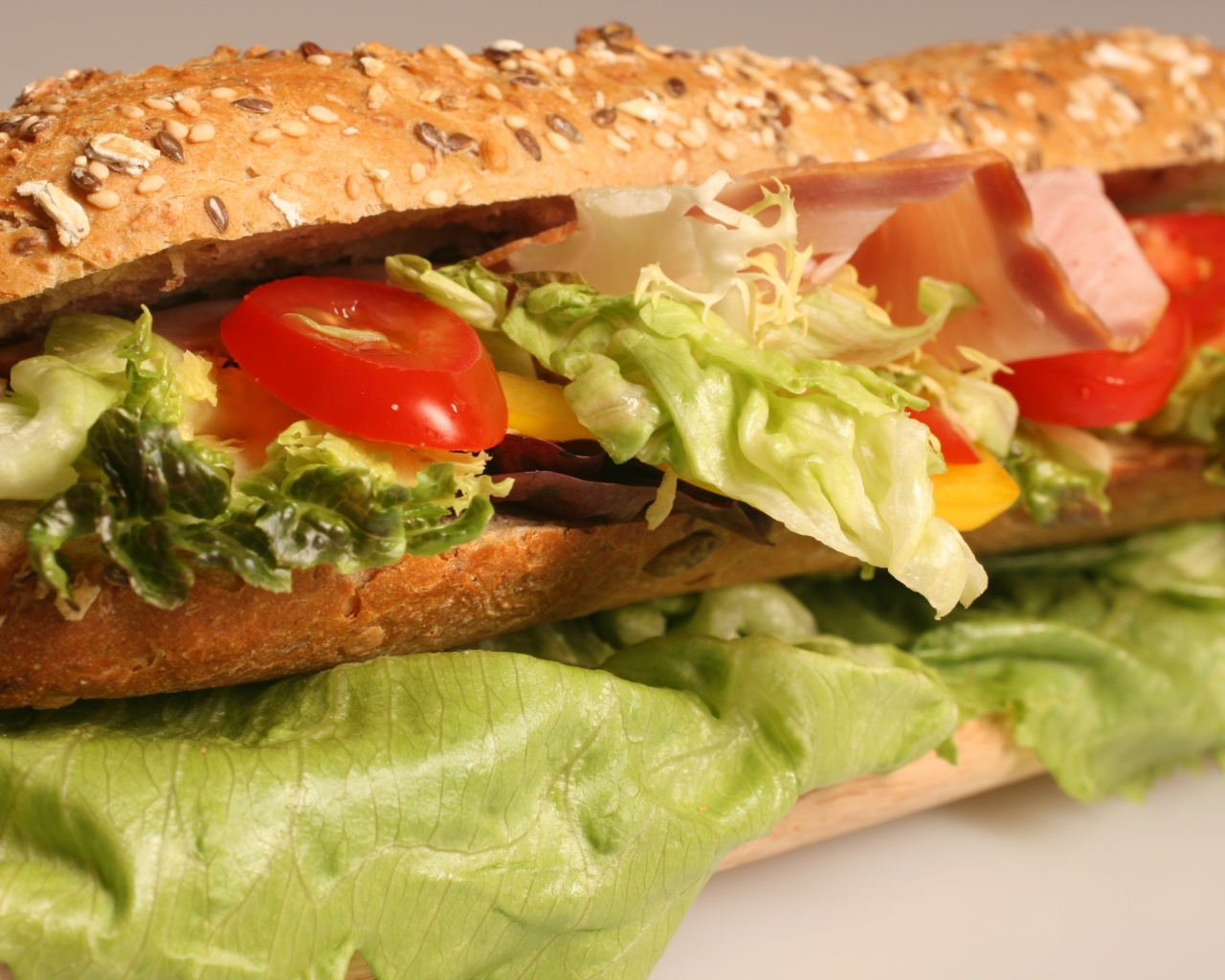 Вкусный сэндвич обои