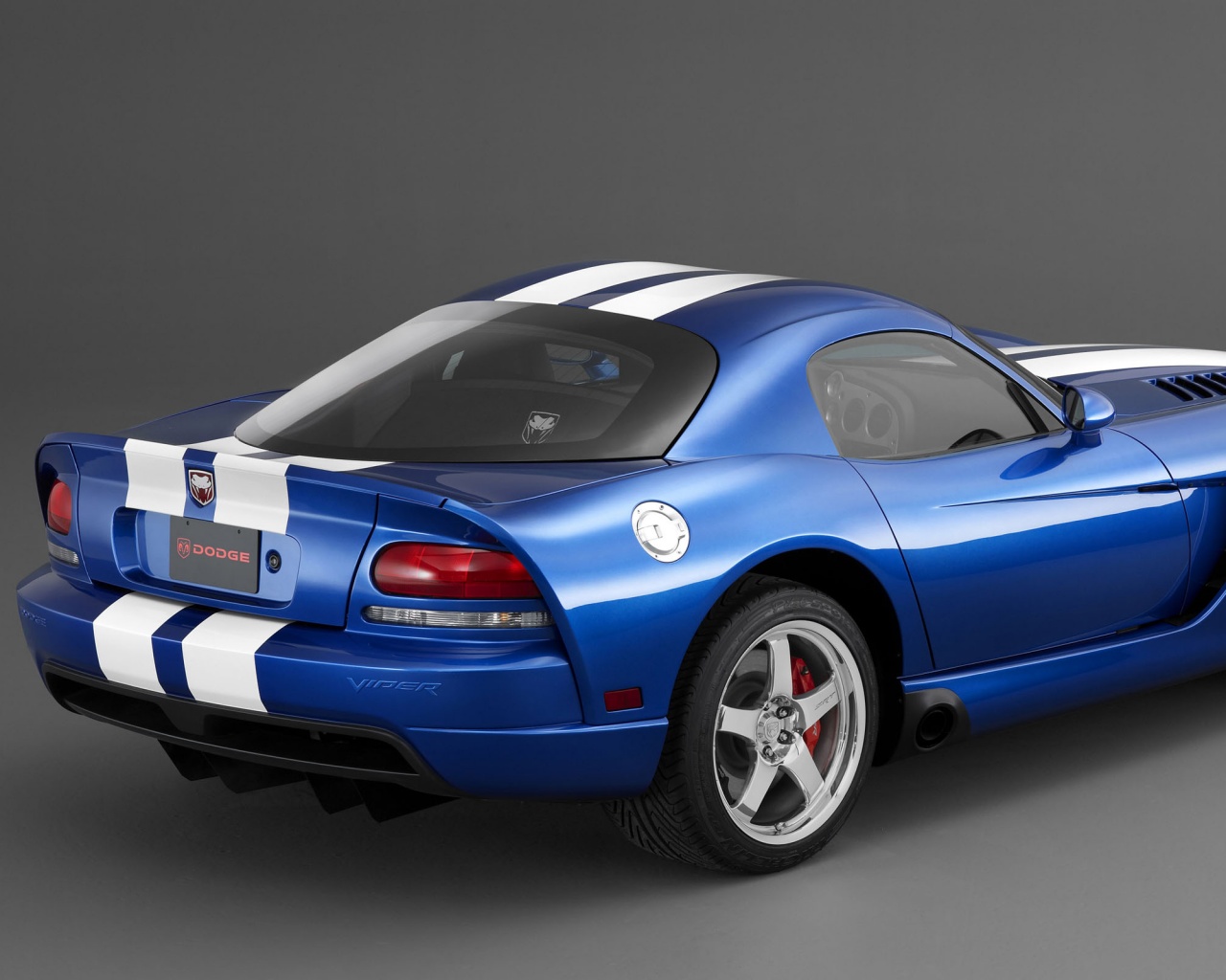 Синий Dodge Viper обои