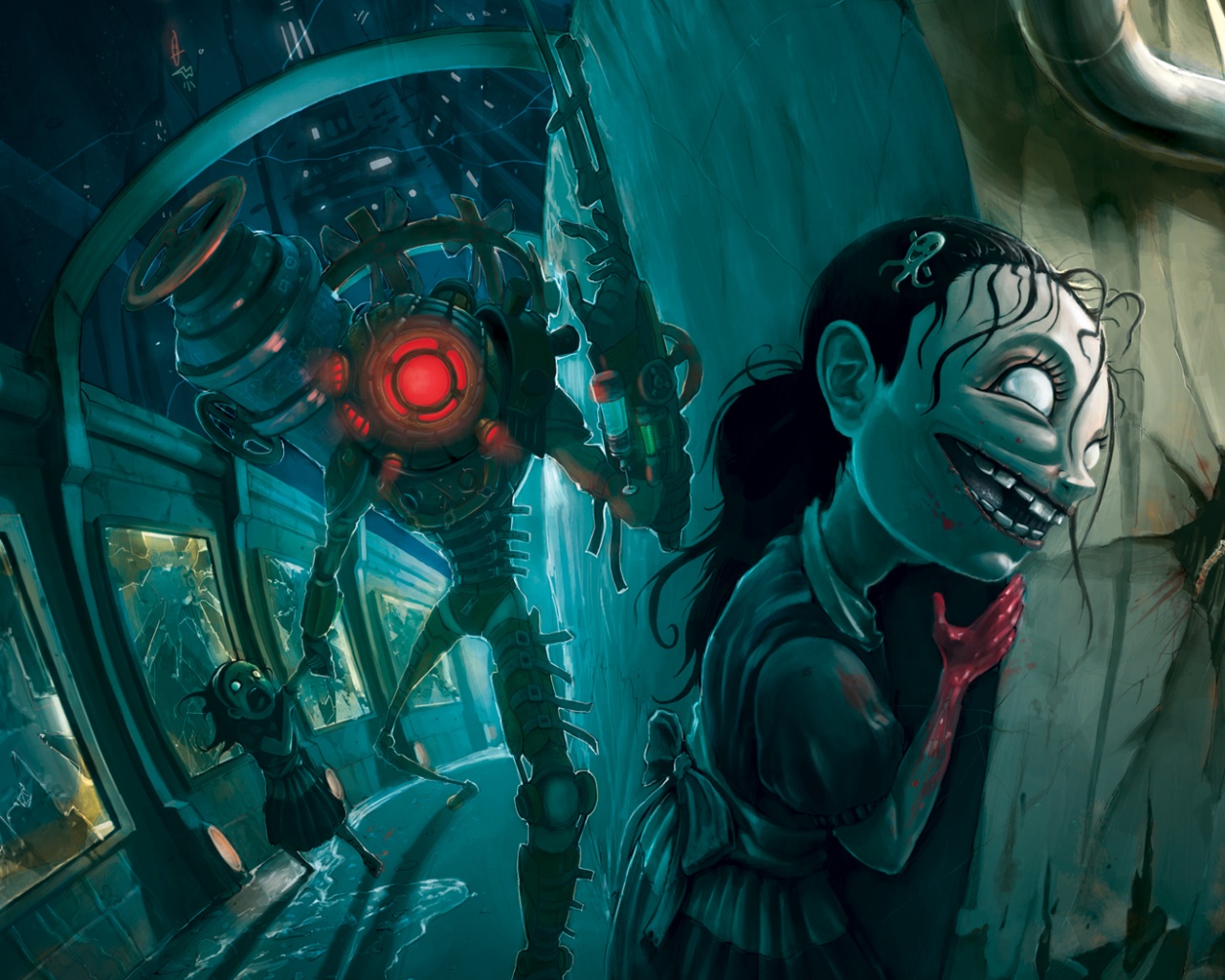 Фанарт Bioshock обои