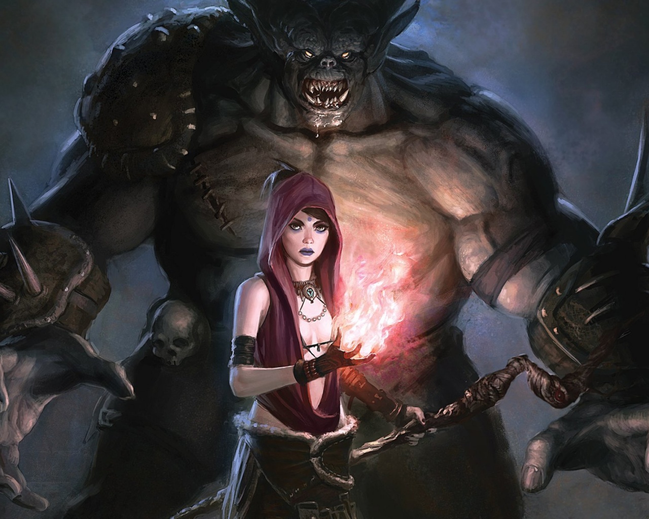 Морриган и порождение зла обои