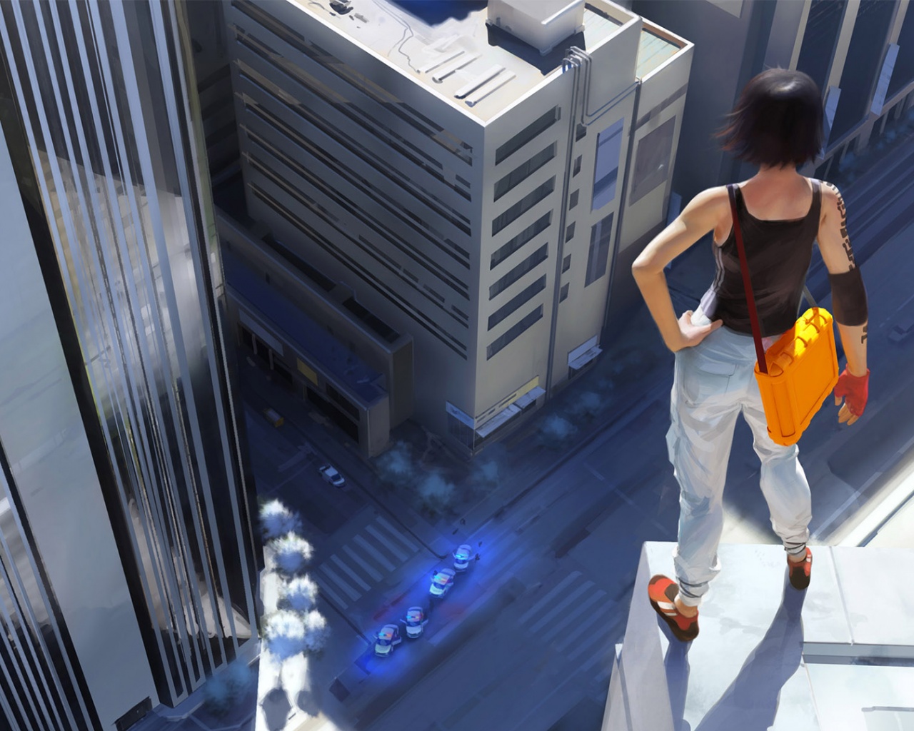Фейт из Mirrors Edge обои