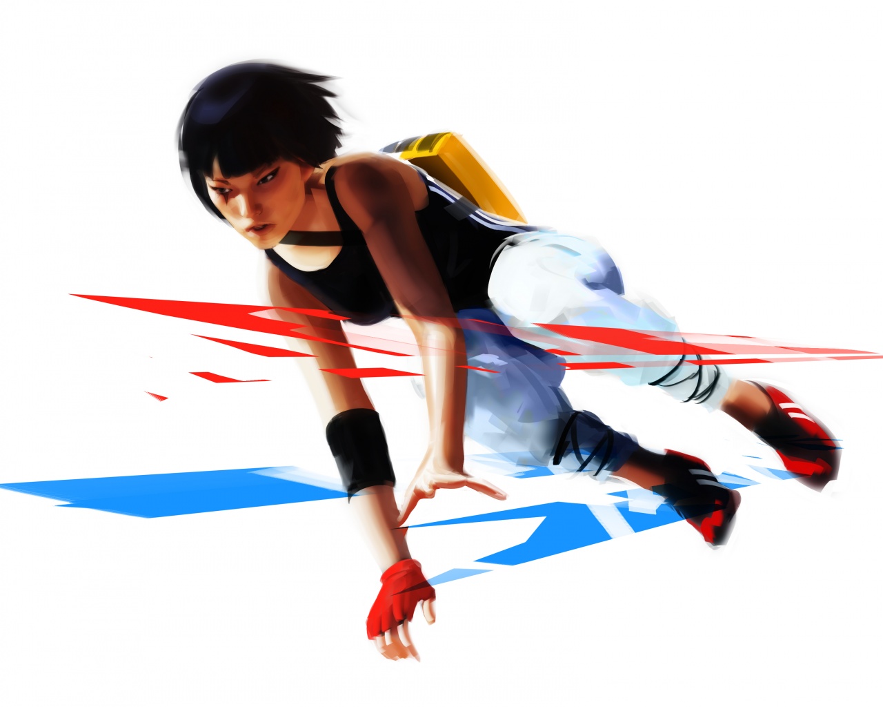 Фейт в прыжке обои