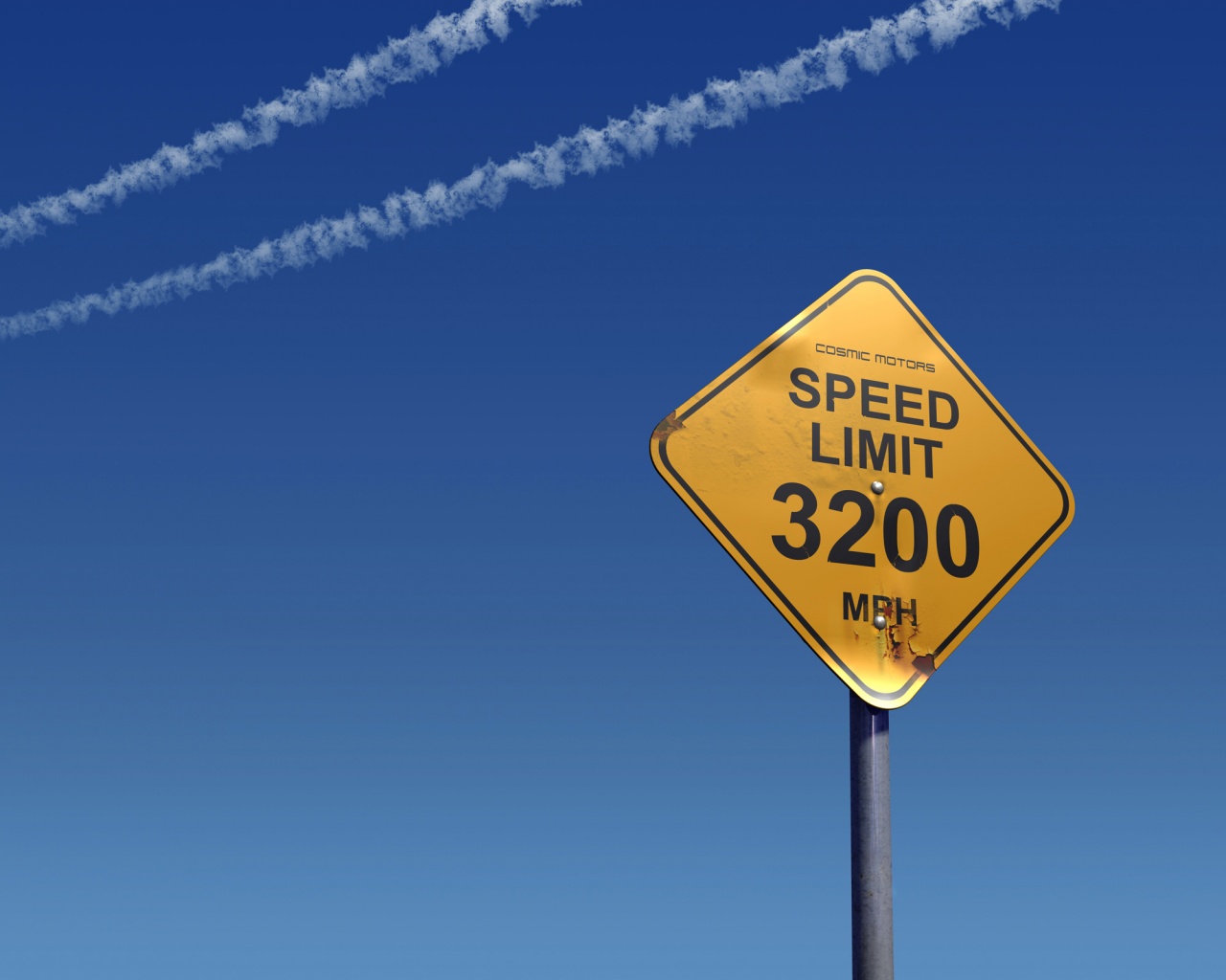 Знак ограничения скорости обои