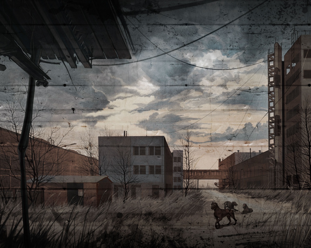 Припять из сталкера обои