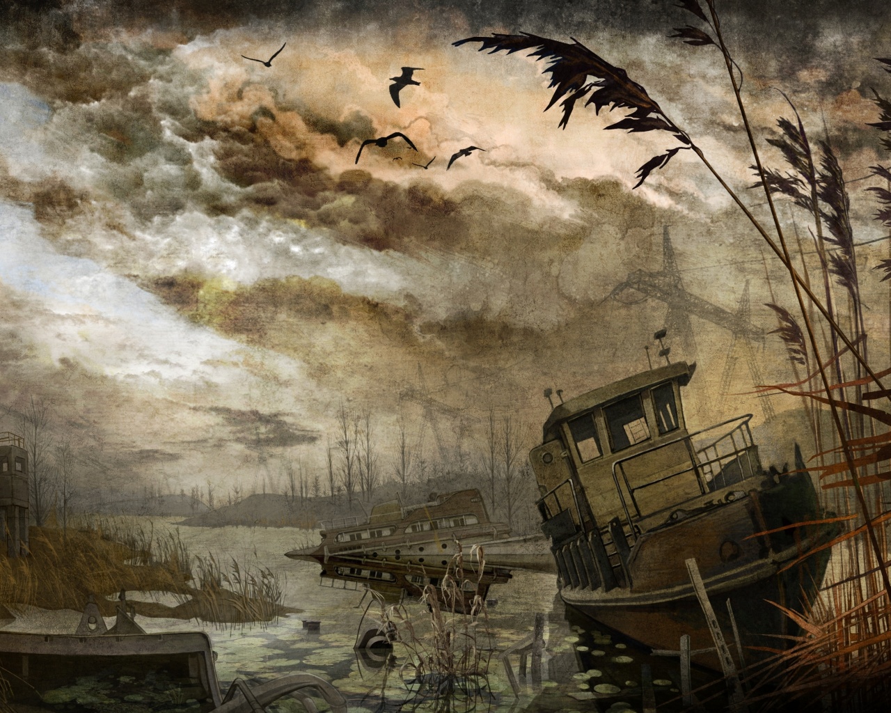 Вселенная сталкера обои