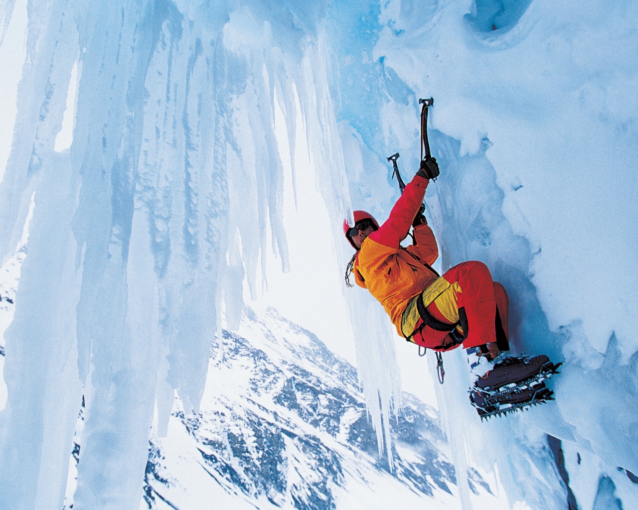 Альпинист обои
