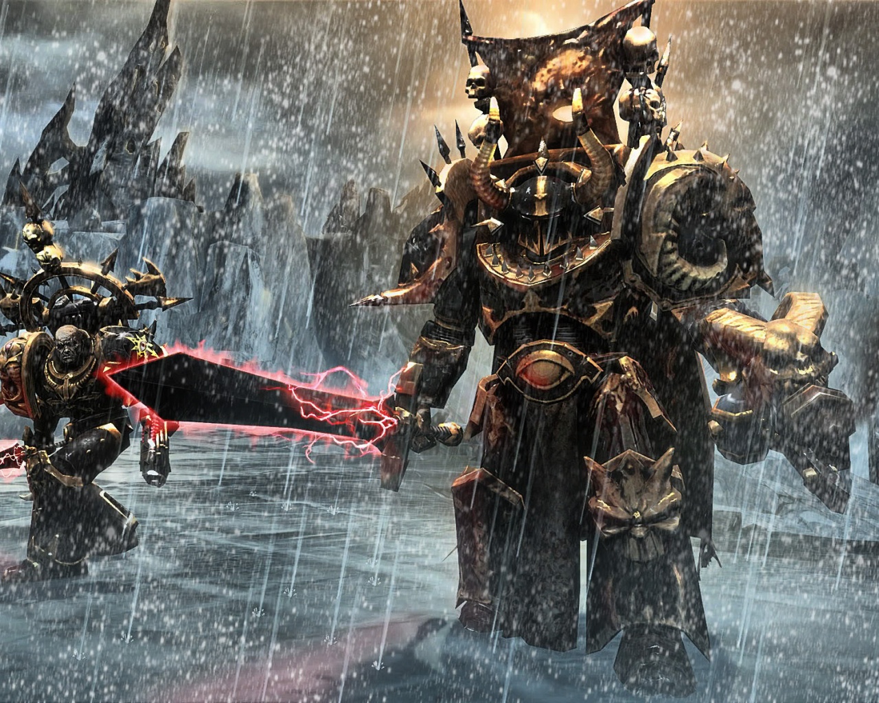 DoW II — CR. Лорд и Чумной Десантник обои