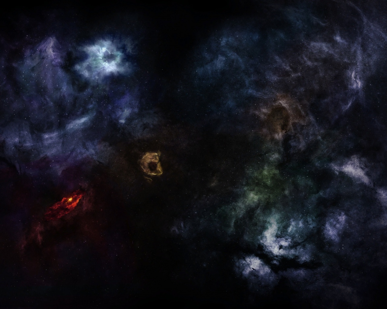 Космос из DoW II — Retribution обои