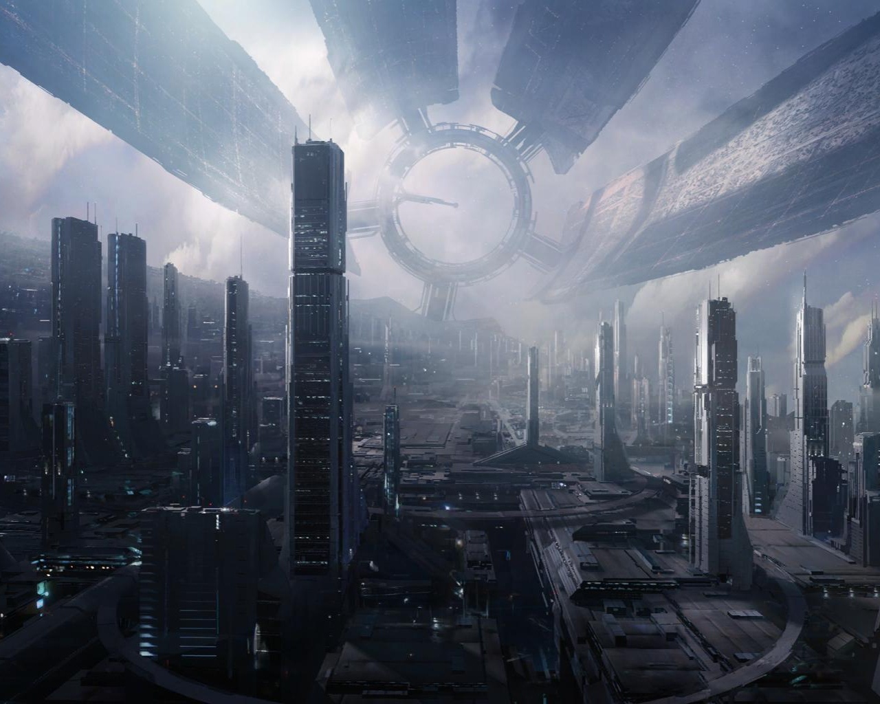 Цитадель из Mass Effect обои