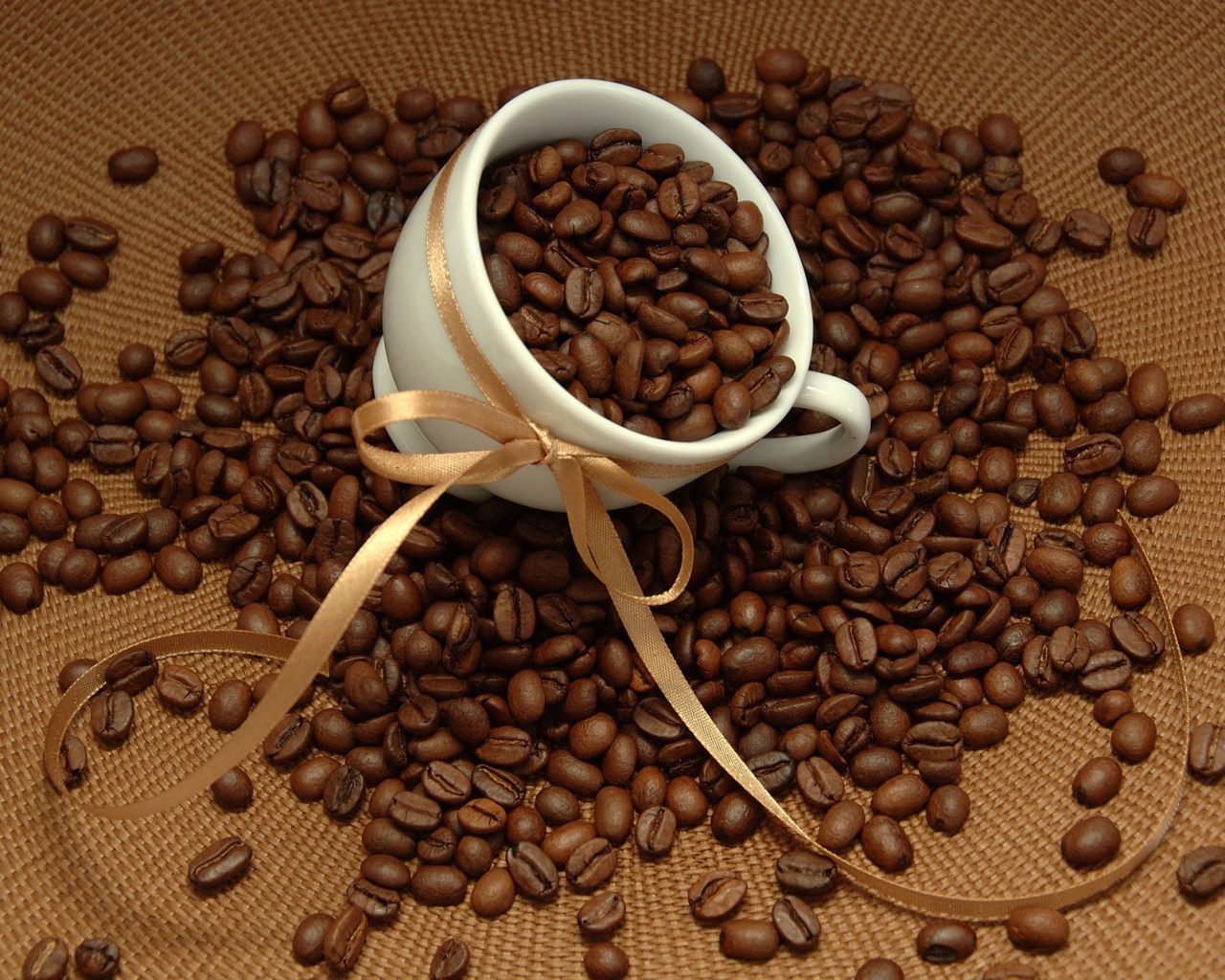 Подарок любителю кофе обои