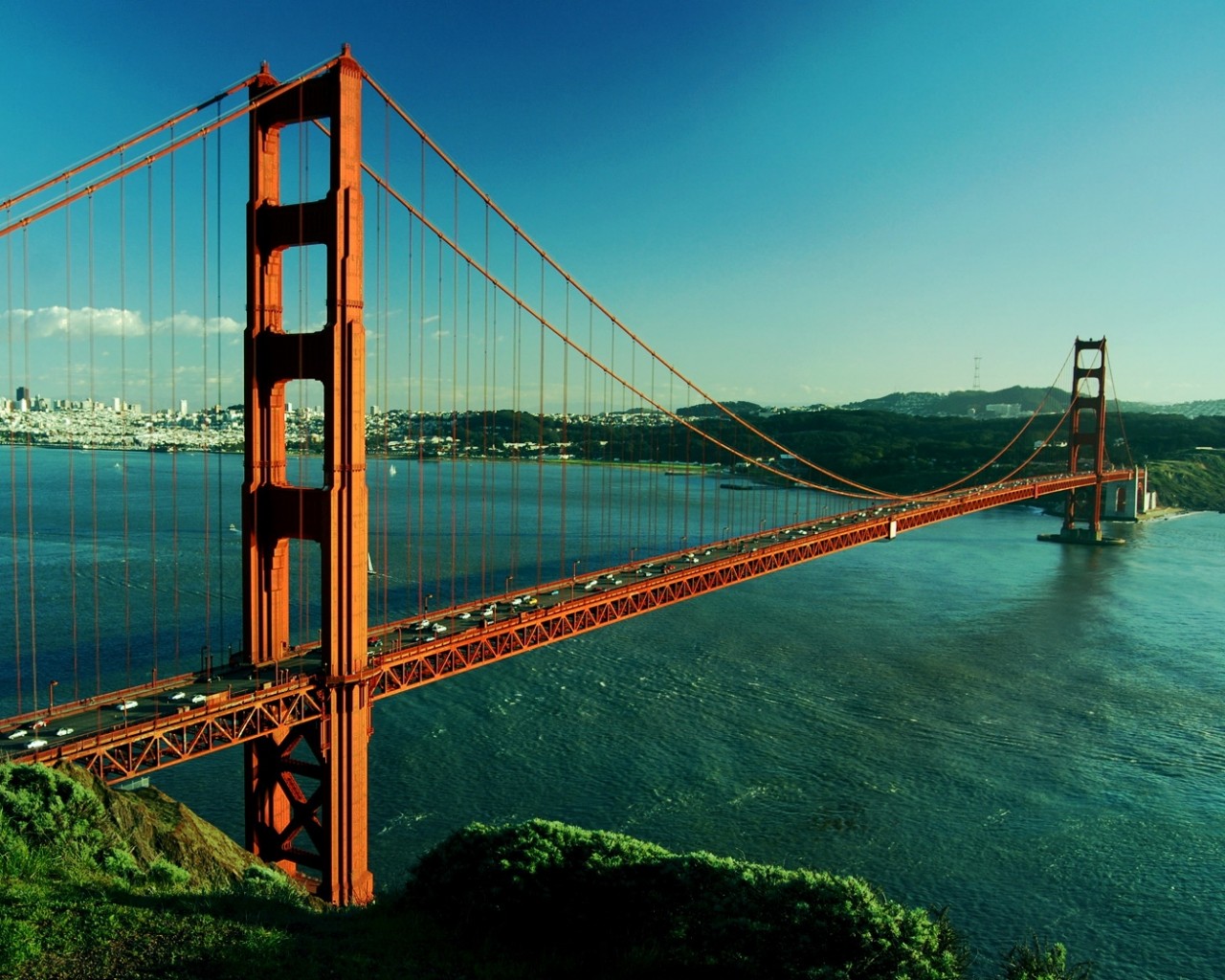 Мост Золотые Ворота обои