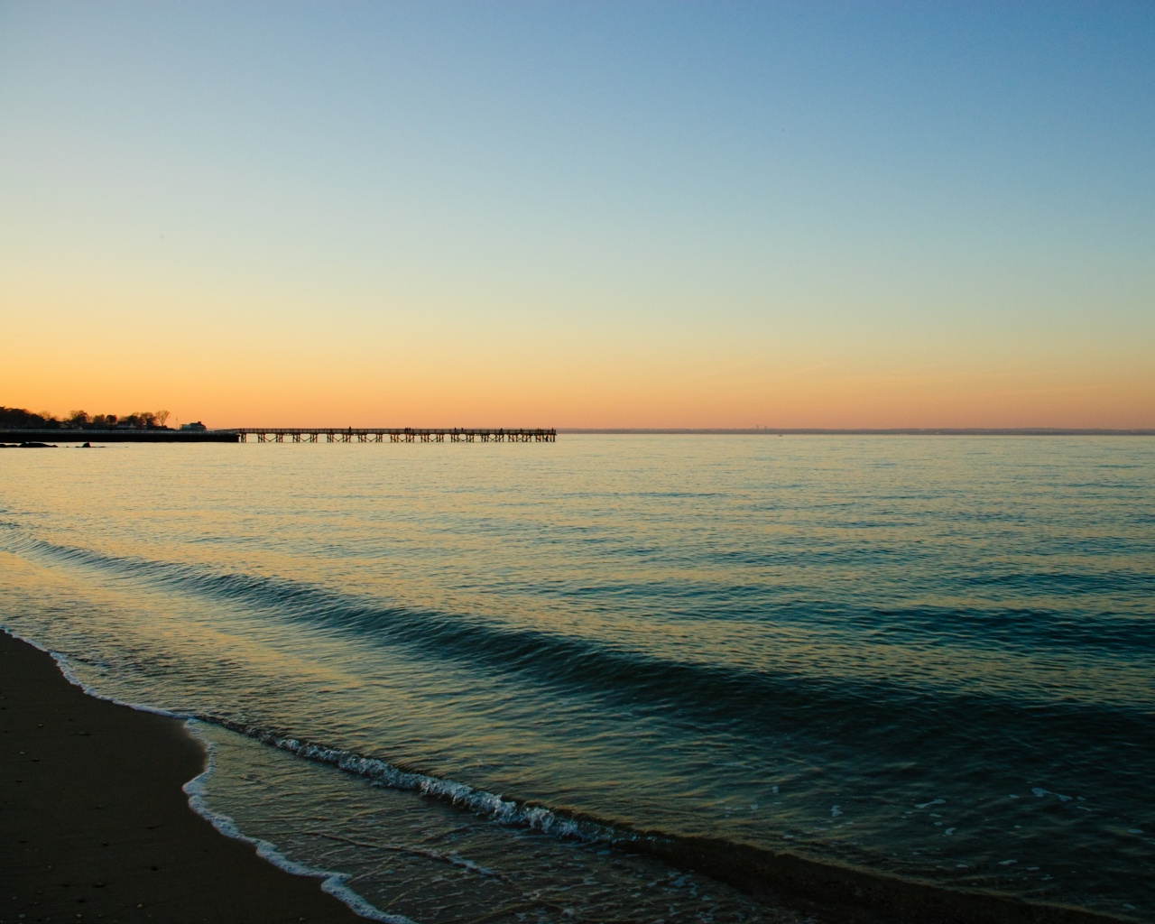 Причал обои
