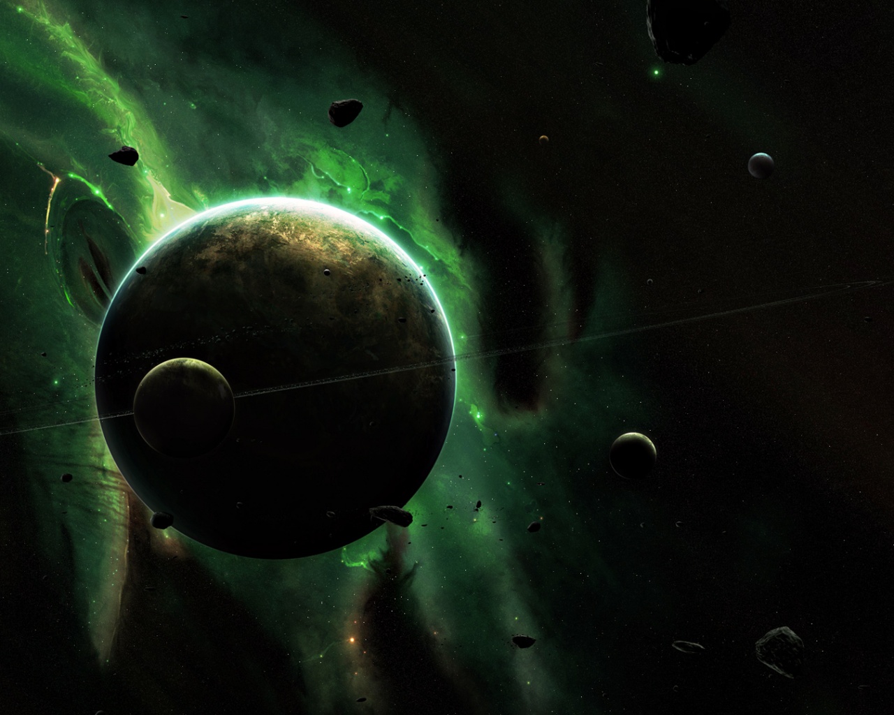 Неизвестная планета обои