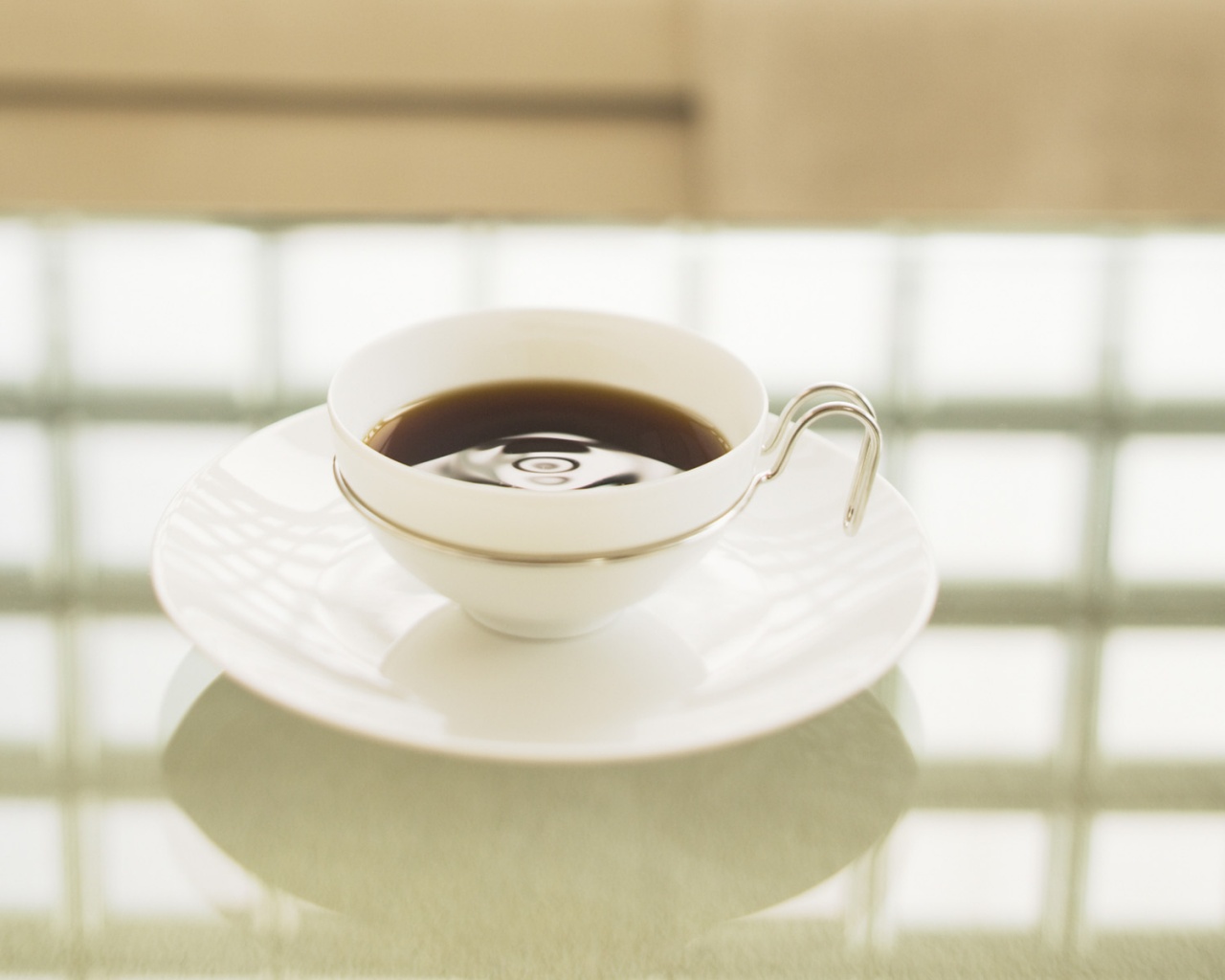 Чашечка кофе обои