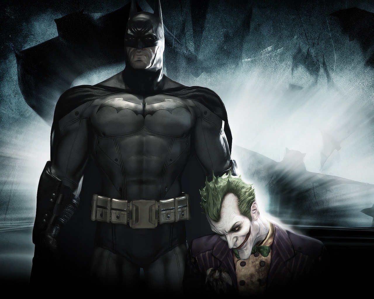 Бэтман и Джокер обои