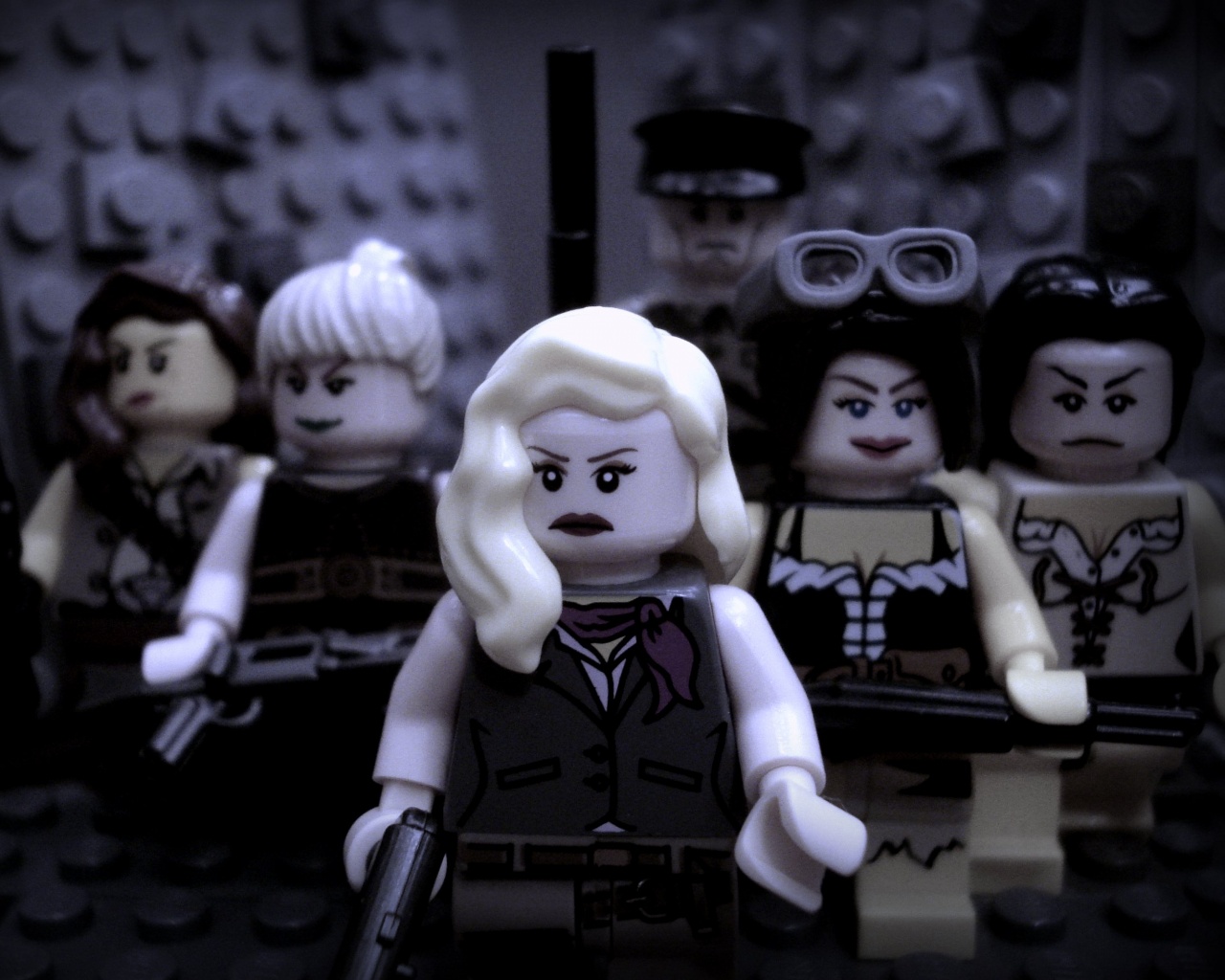 Sucker Punch в мире Lego обои