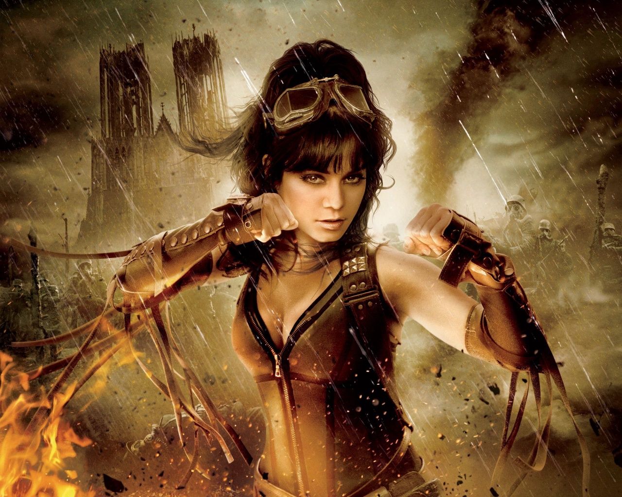 Blondie из фильма "Запрещенный прием" обои