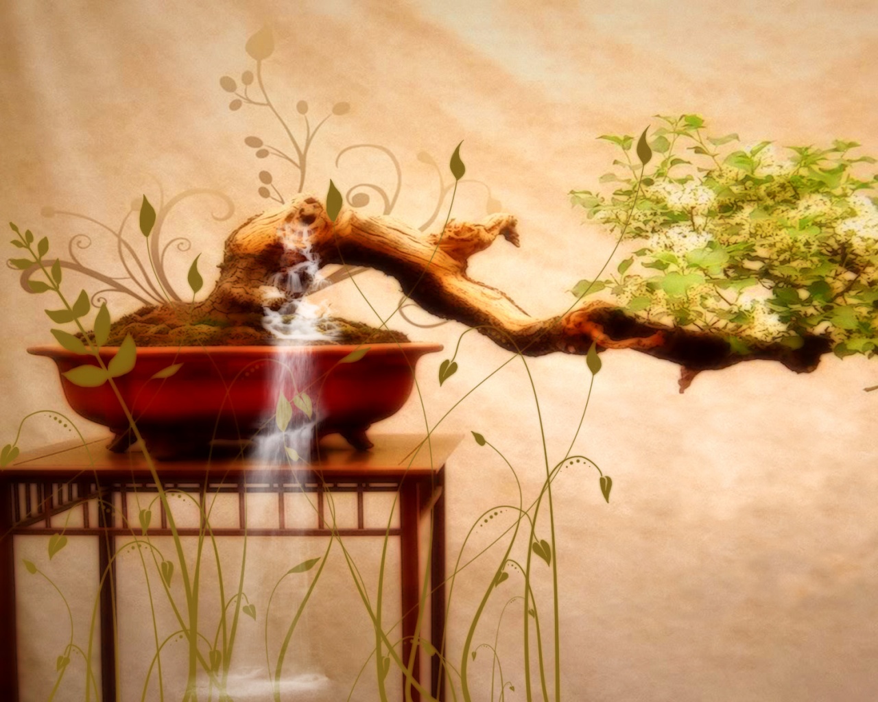 Карликовое дерево обои