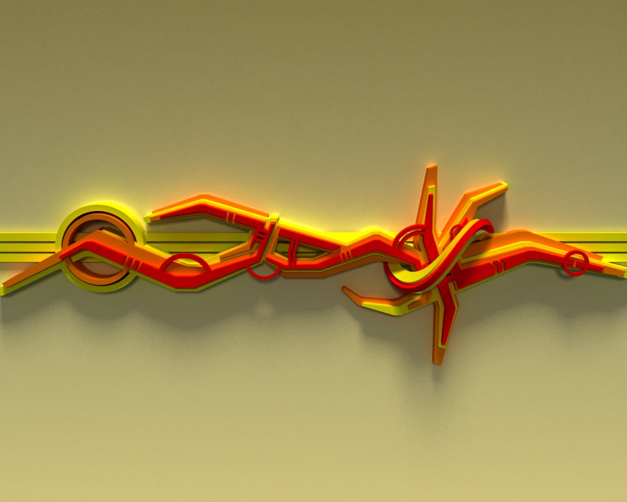 3D Граффити обои