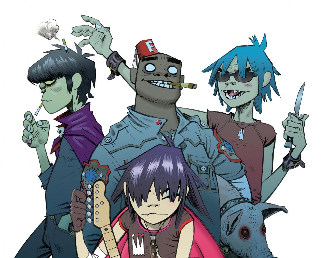 Gorillaz обои