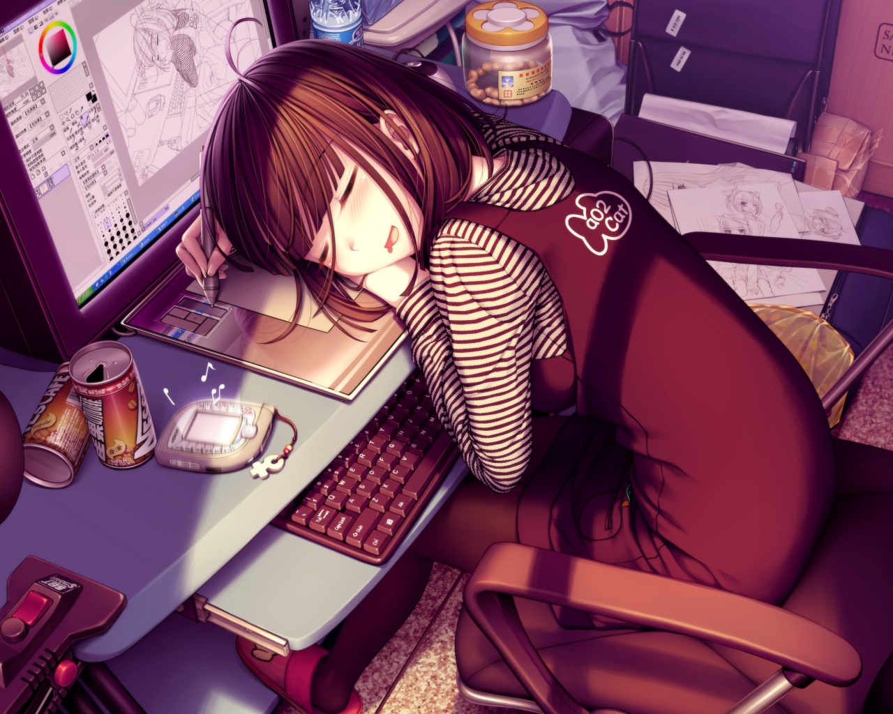 Нарисовать самого себя обои