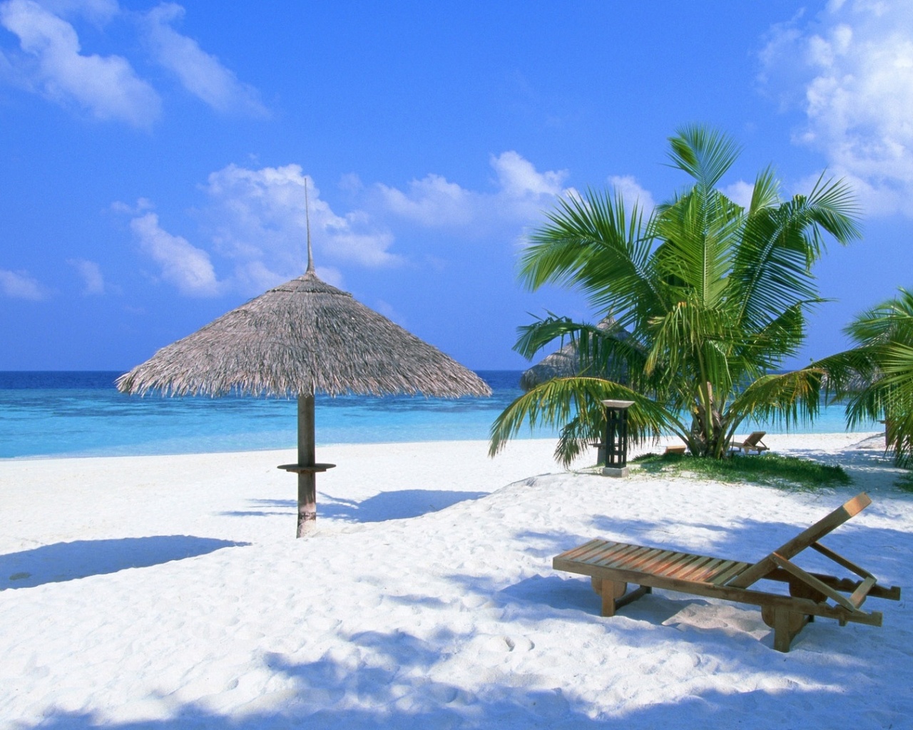 Рай на мальдивах обои