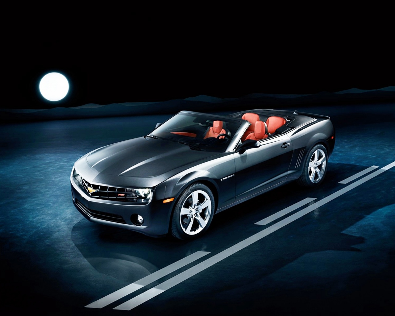 Chevrolet Camaro кабриолет обои