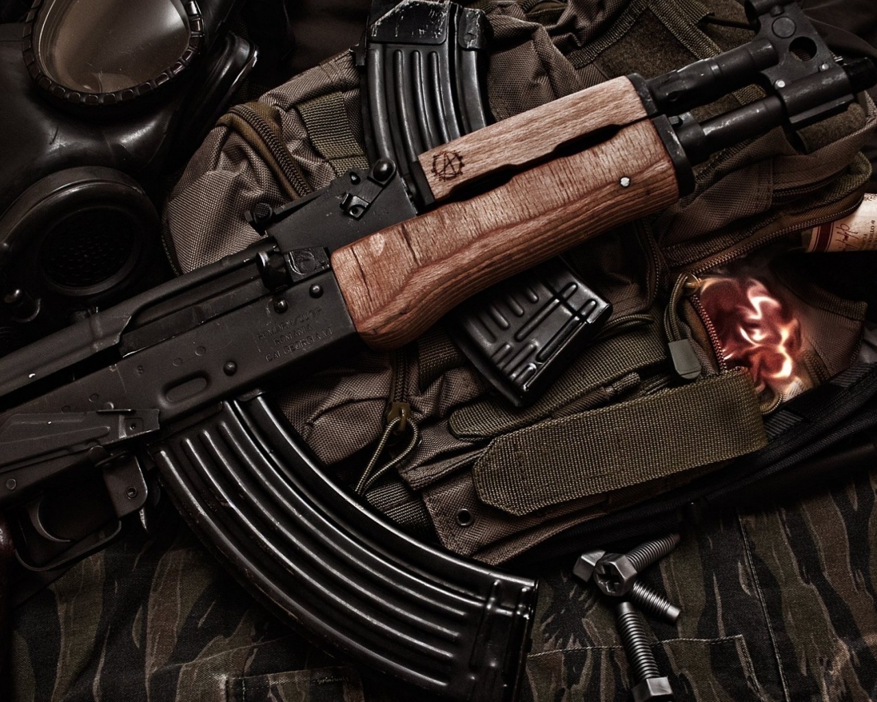 Автомат АК-47 обои