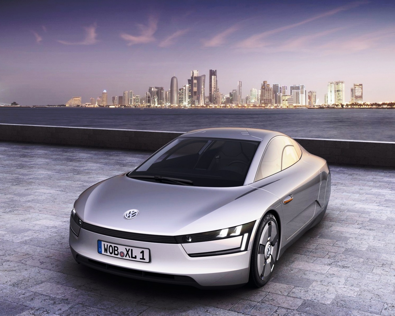 Очень красивый концепткар от фольксваген обои