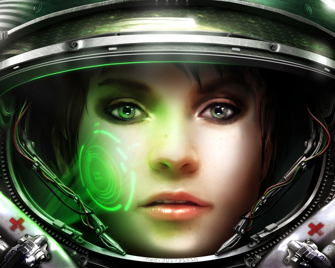 Медик из вселенной Star Craft 2 обои