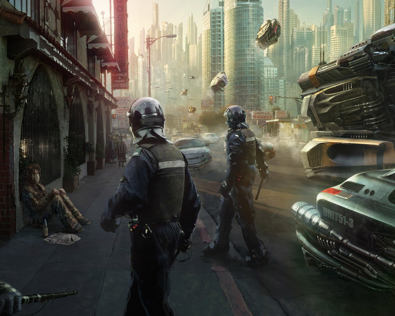 Силовики в будущем обои