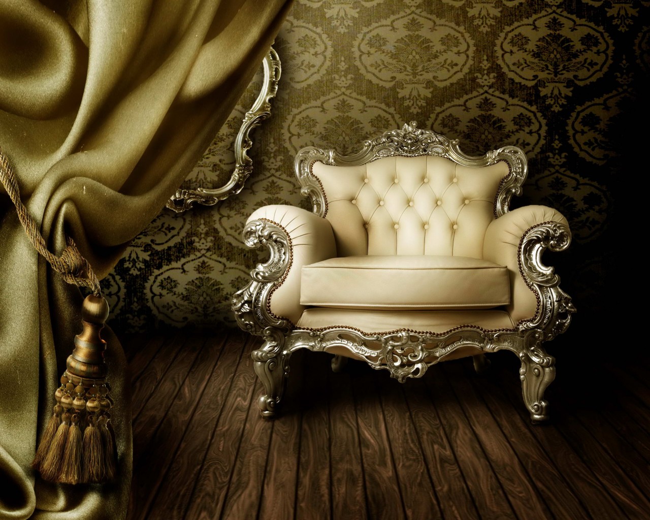 Раритетное кресло обои