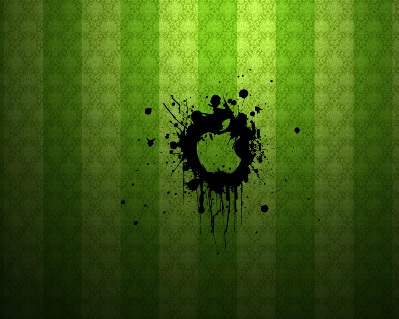 Логотип Apple на обоях обои