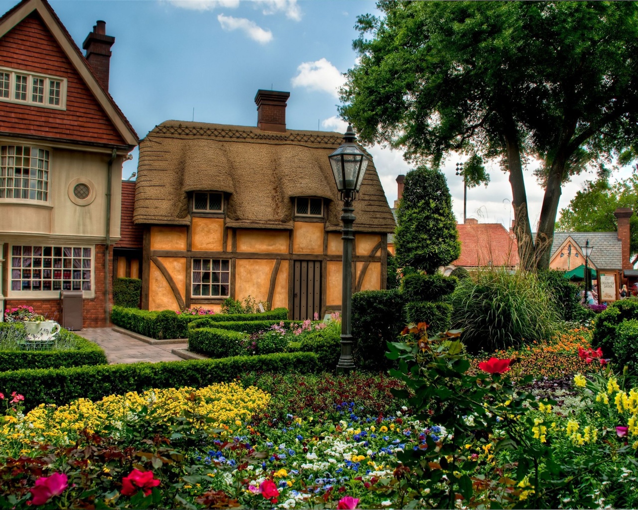 Провинциальный городок обои