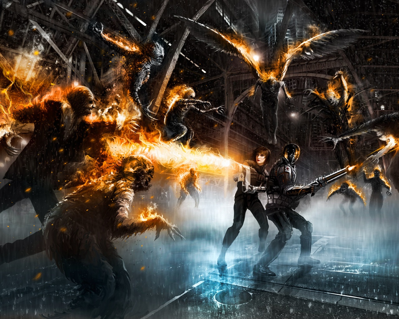 Игровой фанарт обои