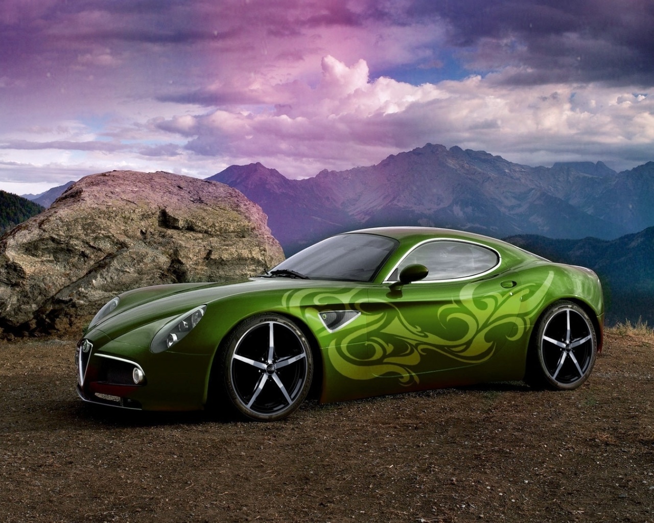 Альфа-ромео обои