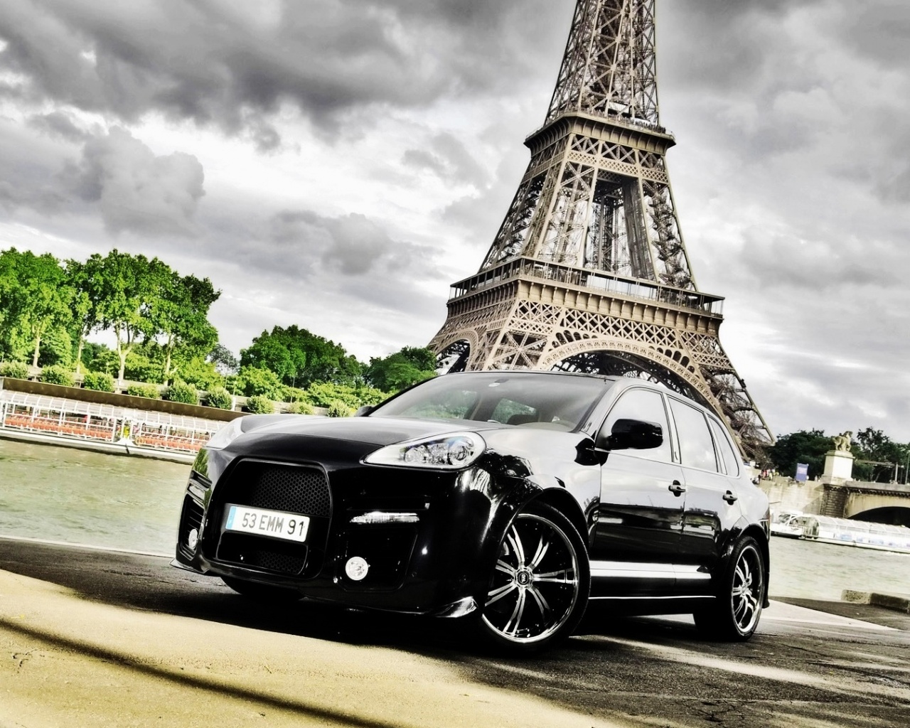 Кроссовер Porsche обои