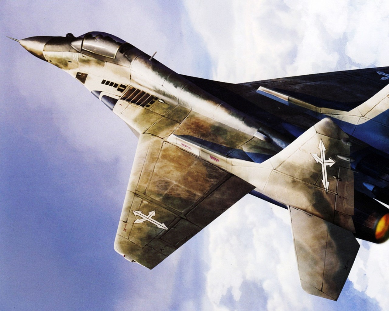 Истребитель Миг обои