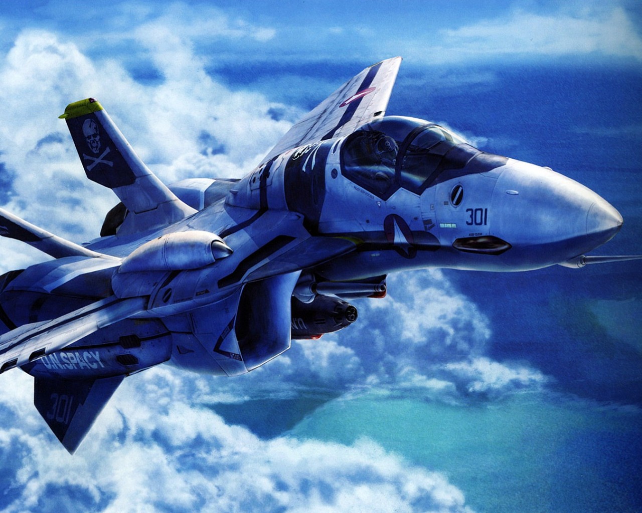 UN Spacy Fighter обои