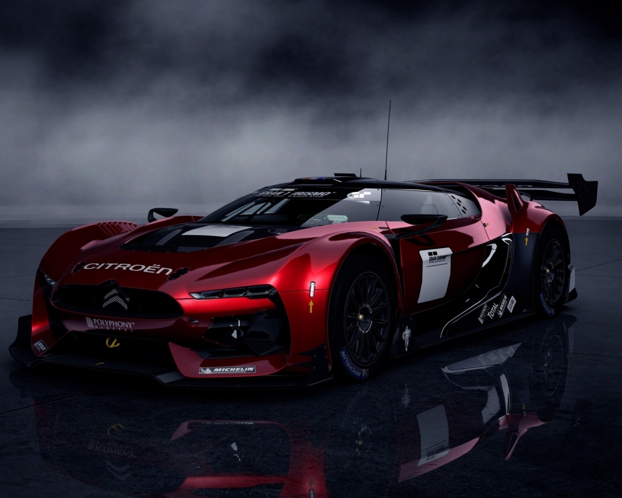 Спорткар Citroen обои