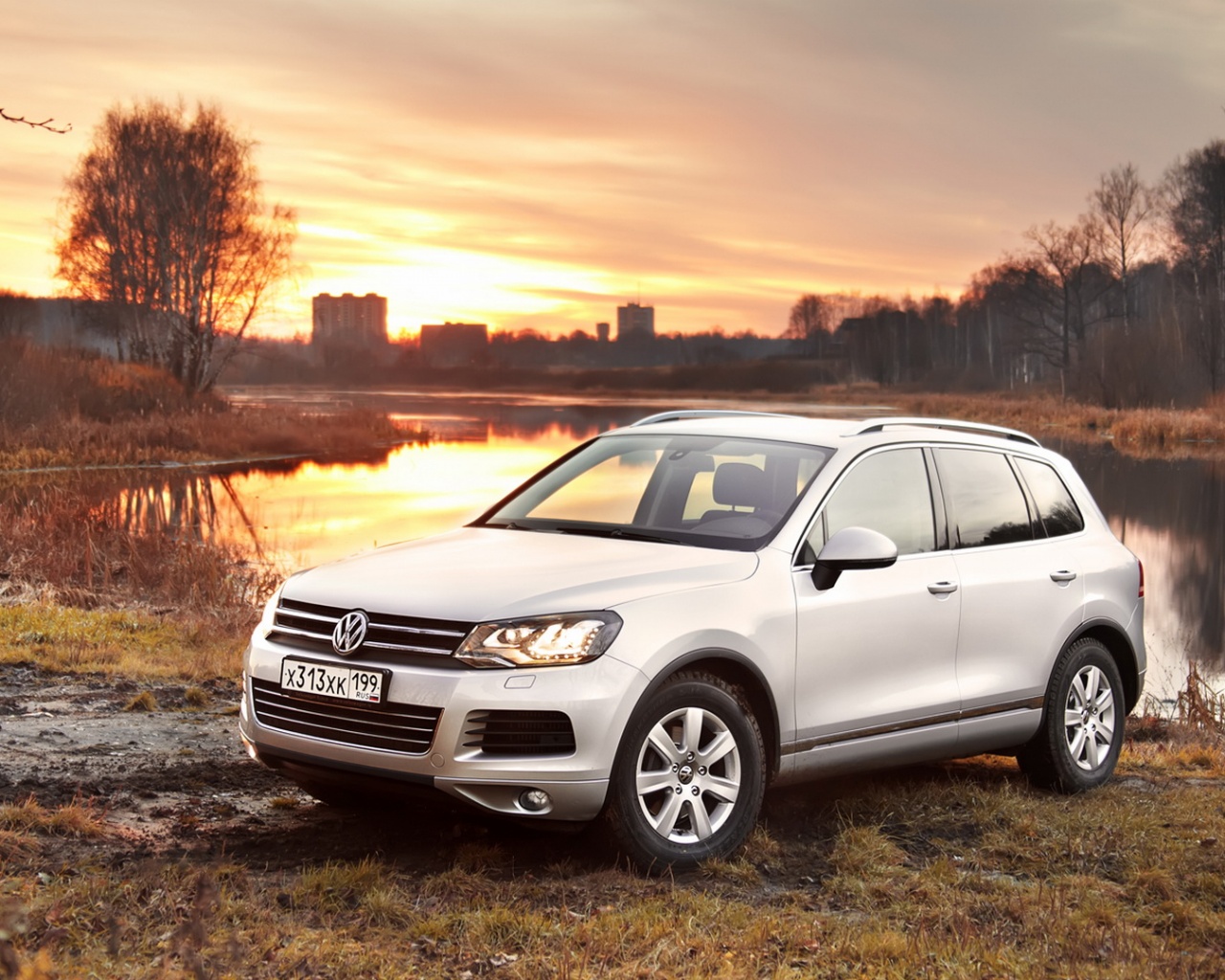 Озеро и Туарег обои