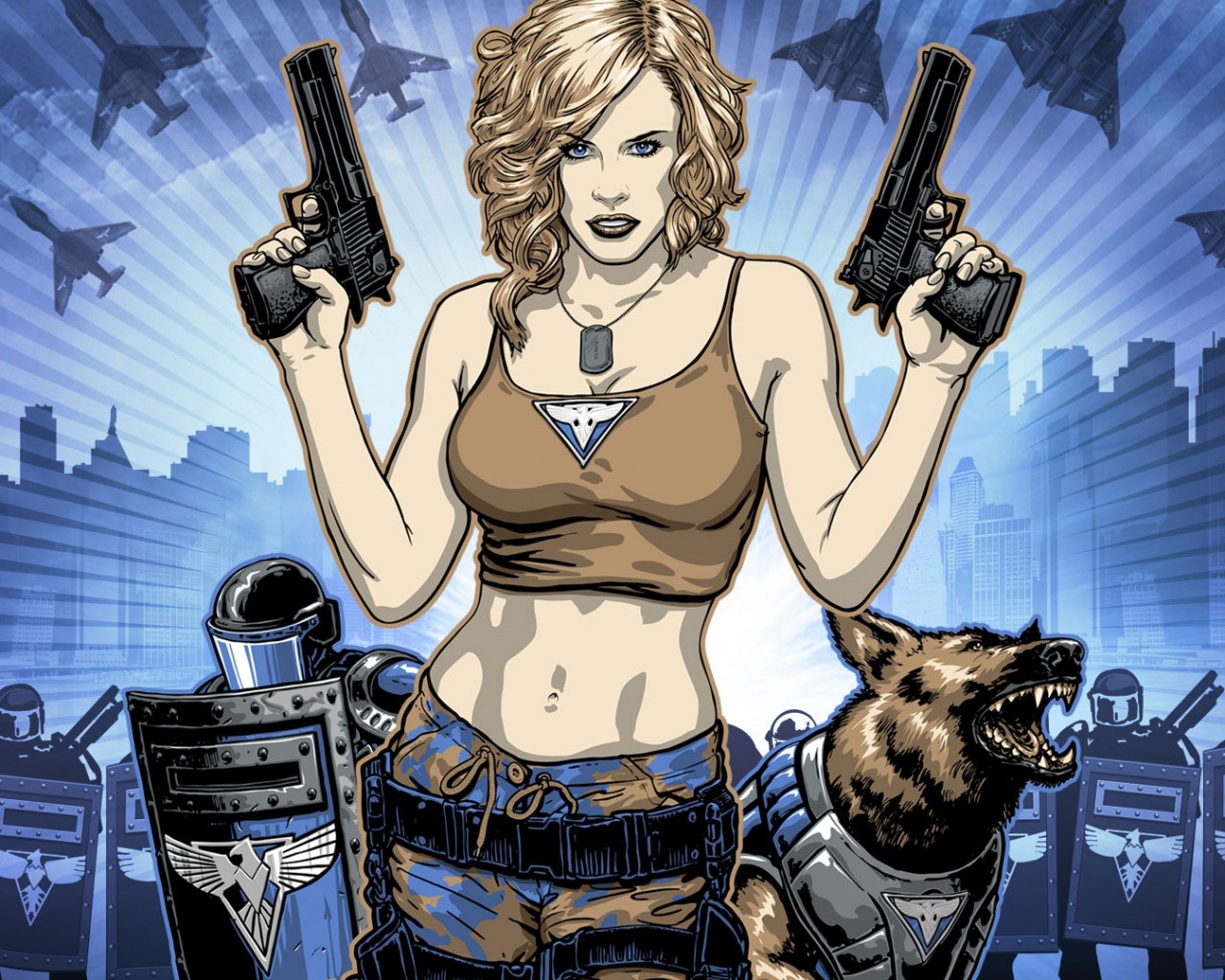 Таня из Red Alert 3 обои