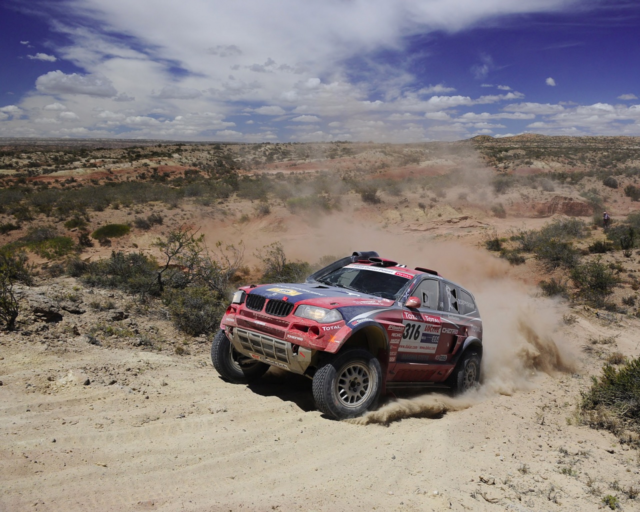 Раллийный BMW X3 обои