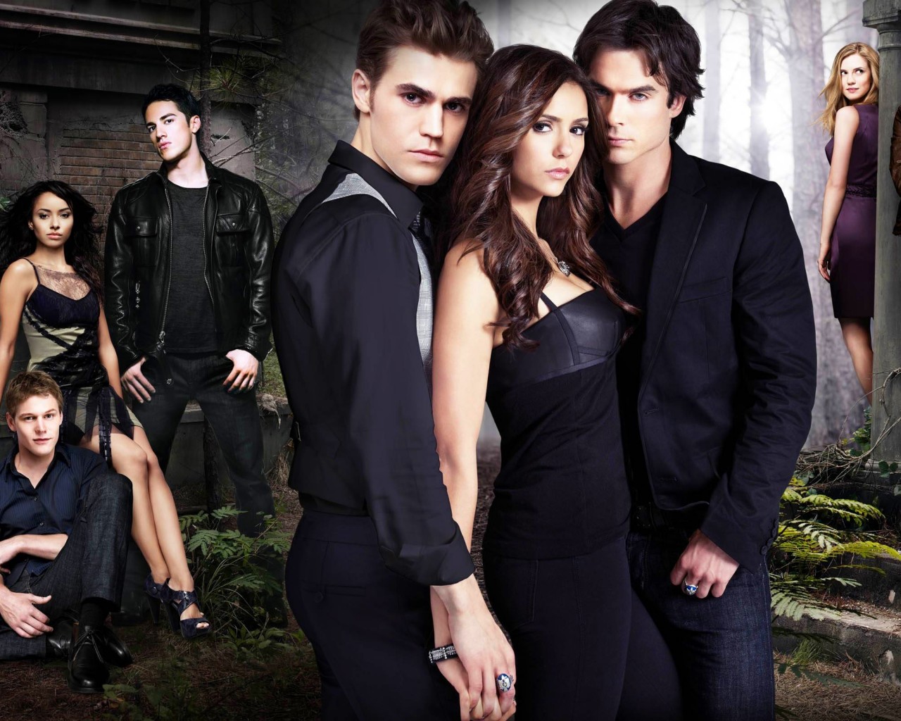 Дневники вампира обои